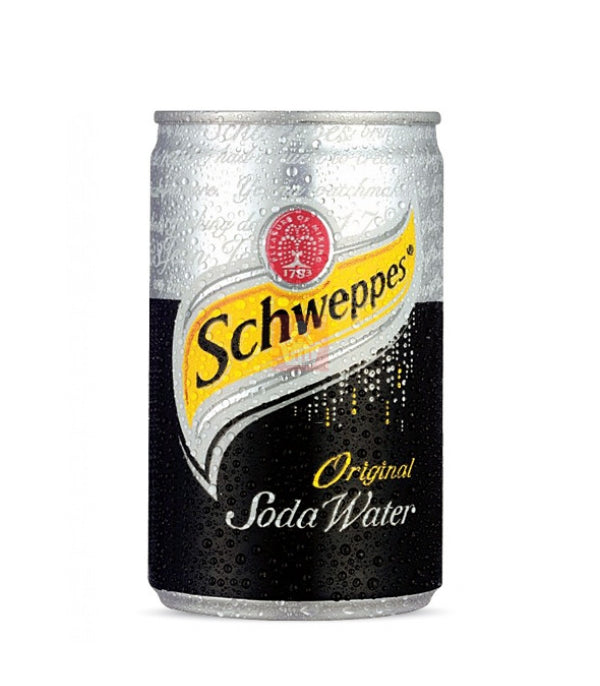 Schweppes Soda Water Can 33 cl
