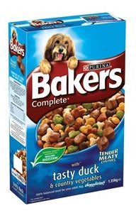 Purina Bakers Tasty Duck & Country Vegetable 1.35 kg