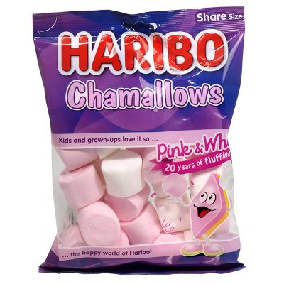 Haribo Chamallows Pink & White 140 g
