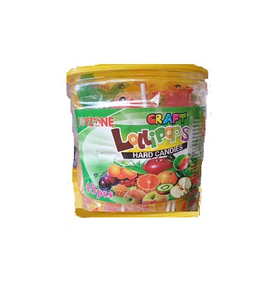 Joyzone Craft Lollipops Hard Candies x48