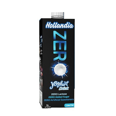 Hollandia Yoghurt Drink Zero Lactose, Zero Sugar, Zero Sweeteners 100 cl