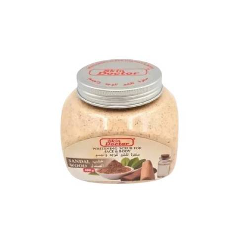 Skin Doctor Whitening Scrub For Face & Body Sandalwood 500 g