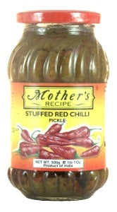 Mother's Recipe Stuffed Red Chilli Pickle 500 g