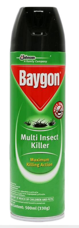 Baygon Insecticide 500 ml x12