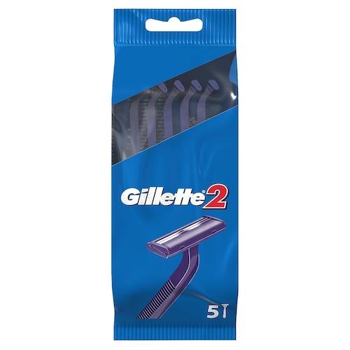 Gillette 2 Disposable Razor x5