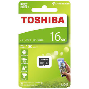 Toshiba Micro SD Card M203 16 GB