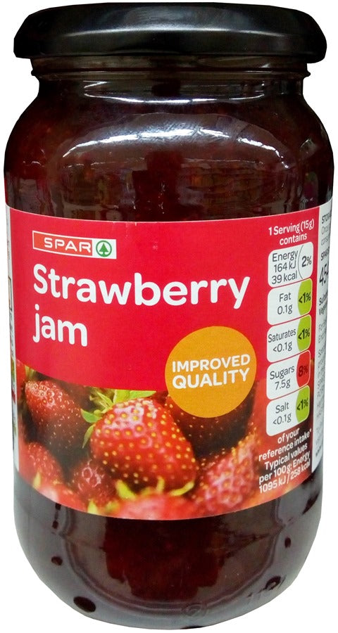 Spar Jam Strawberry 454 g