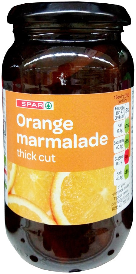 Spar Orange Marmalade Thick Cut 454 g