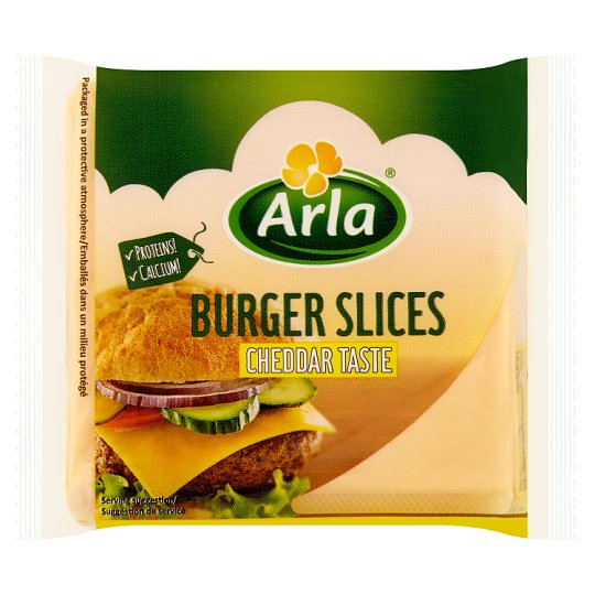Arla Burger Slices Cheddar Taste 200 g