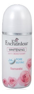 Enchanteur Anti-Perspirant Deodorant Roll On Whitening Pore Romantic Refine 50 ml (PROMO)