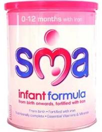 SMA Infant Formula With Iron 0-12 Months 400 g