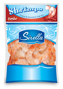 Sirella Super Jumbo Shrimps Tail On 400 g