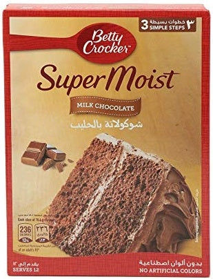 Betty Crocker Super Moist Milk Chocolate 500 g