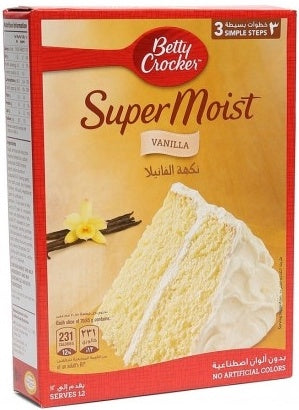 Betty Crocker Super Moist Vanilla 500 g