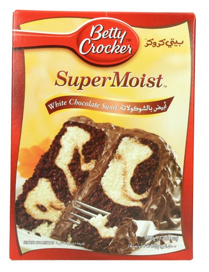 Betty Crocker Super Moist White Chocolate Swirl 500 g