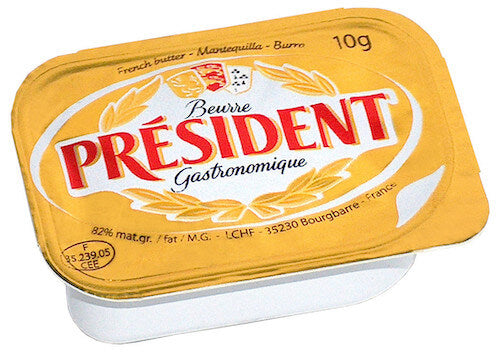 President Portion Unsalted Butter 8 g
