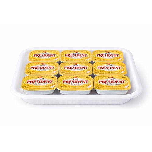 President Portion Unsalted Butter 8 g x10