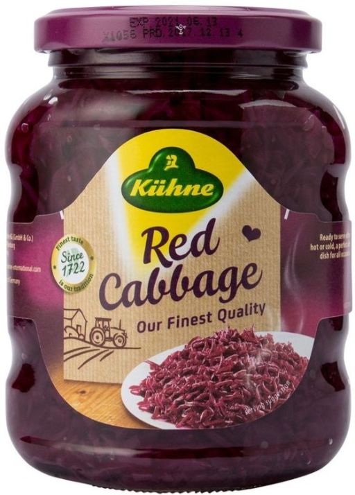 Kiihne Pickled Red Cabbage 350 g