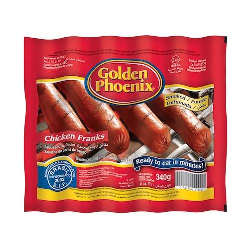 Golden Phoenix Chicken Franks 340 g x10