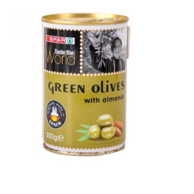 Spar Black Olives Pitted 300 g
