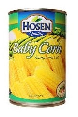 Hosen Baby Corn In Brine 425 g