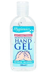 Hygienics Anti-Bacterial Moisturising Hand Gel 100 ml