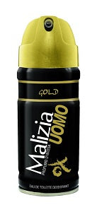 Malizia Uomo Deodorant Spray EDT Gold 150 ml