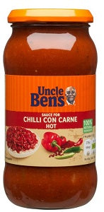 Uncle Ben's Sauce For Chilli Con Carne Hot 450 g