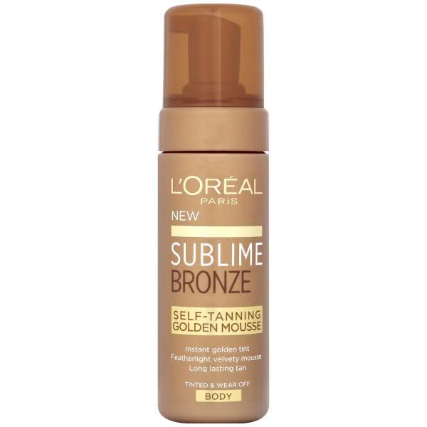 L'Oreal Sublime Bronze Golden Mousse Tanning 150 ml