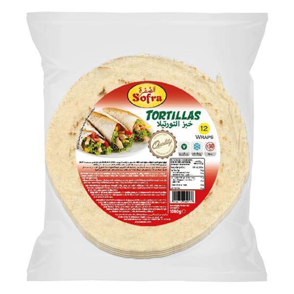 Sofra Tortilla Wrap 1080 g x12