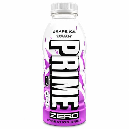 Prime Hydration Healthy Drink Grape Ice Flavour 50 cl x12