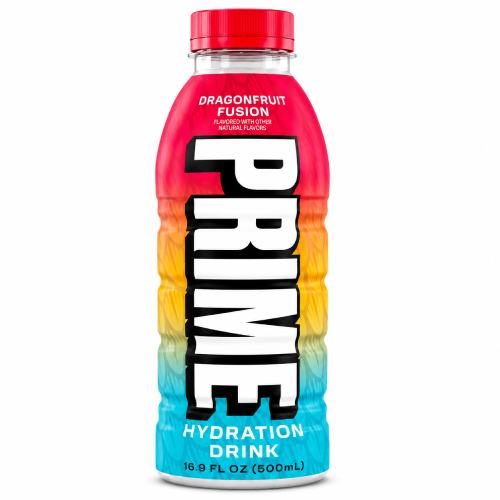 Prime Hydration Healthy Drink Dragon Fruit Fusion Flavour 50 cl x12