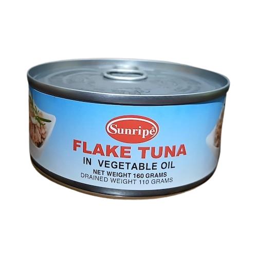 Sunripe Flake Tuna In Vegetable Oil 160 g