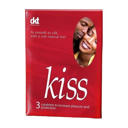 Kiss Condoms x3