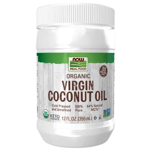 Now Organic Virgin Coconut Oil 335 ml