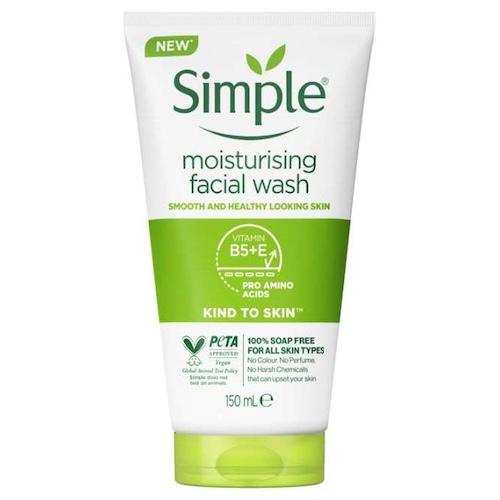 Simple Moisturising Facial Wash Pro Amino Acids 150 ml