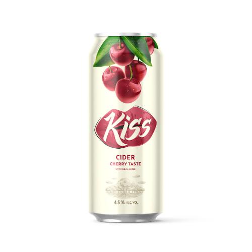 Kiss Cider Cherry Taste With Real Juice 50 cl