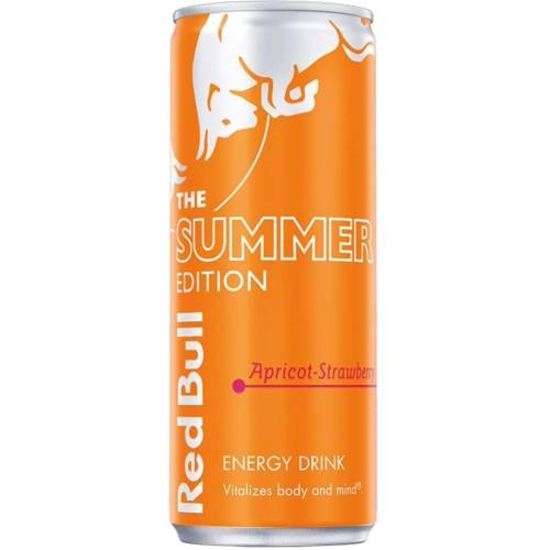 Red Bull The Red Edition Apricot Strawberry Can 25 cl