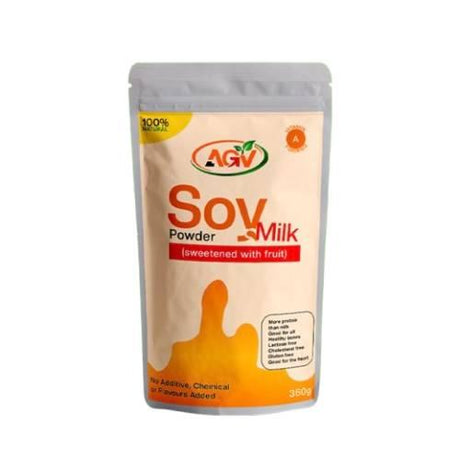 AGV Soy Milk Powder Sweetened With Fruit 360 g