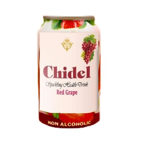 Chidel Sparkling Health Drink Red Grape 33 cl