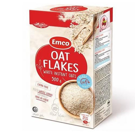 Emco Oat Flakes White Instant Oats 500 g