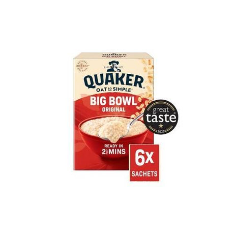 Quaker Oat So Simple Original 162 g x6