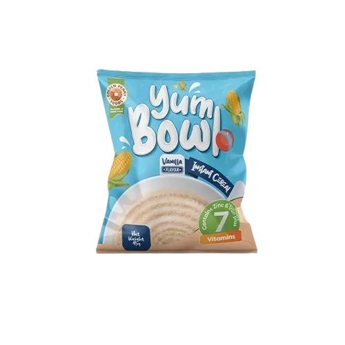 Yum Bowl Instant Cereal Vanilla Flavour 45 g