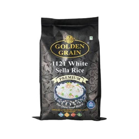 Golden Grain 1121 White Sella Rice Premium 1 kg