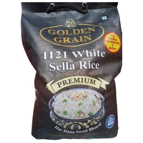 Golden Grain 1121 White Sella Rice Premium 5 kg