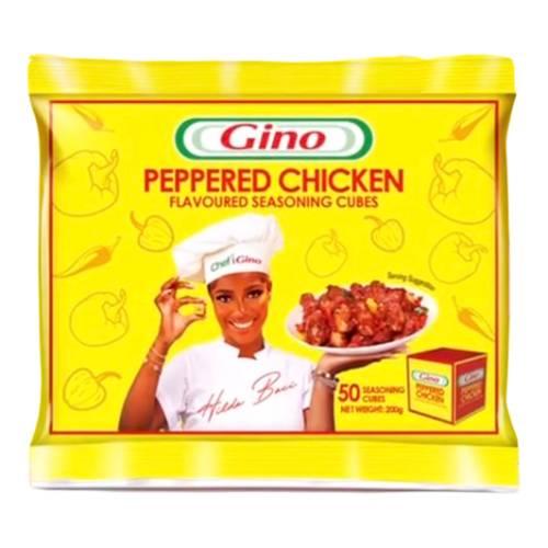 Gino Peppered Chicken Flavoured Seasoning Cube 4 g x40