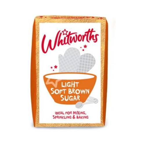 Whitworths Light Soft Brown Sugar 500 g