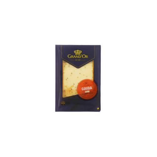 Grand'Or Gouda Cheese 48% Cumin Slices 160 g
