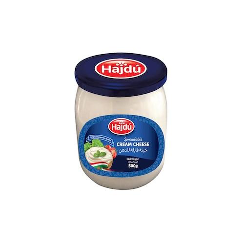 Hajdu Spreadable Cream Cheese 500 g