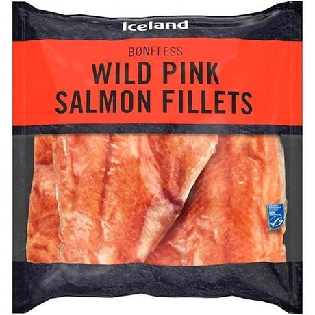 Iceland Wild Pink Salmon Fillets 330 g
